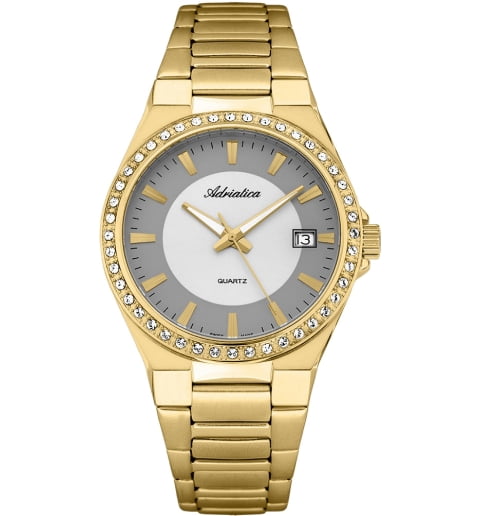 Часы Adriatica 3804.1113QZ со стальным браслетом