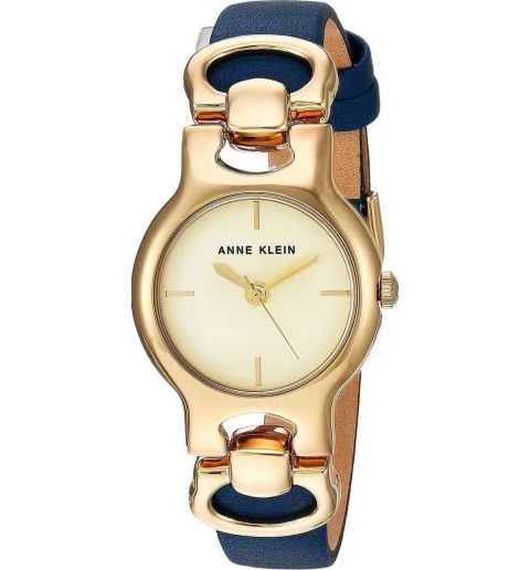 Женские Anne Klein 2630 CHDB с кожанным браслетом