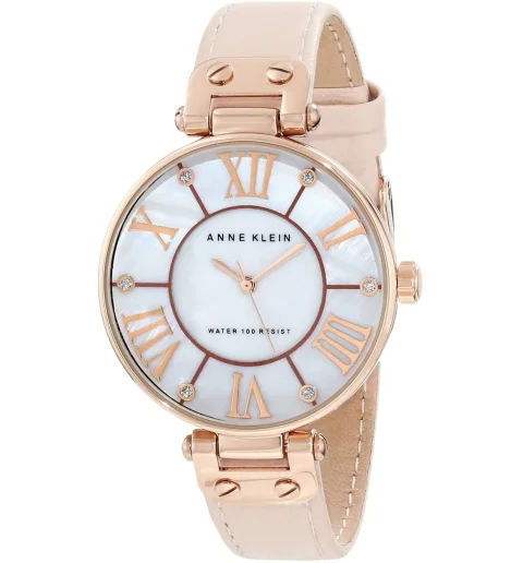 Женские Anne Klein 9918 RGLP с римскими цифрами