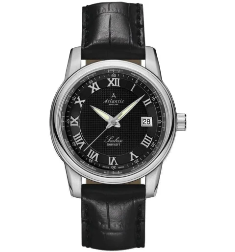 Atlantic 64350.41.68 с кожаным браслетом