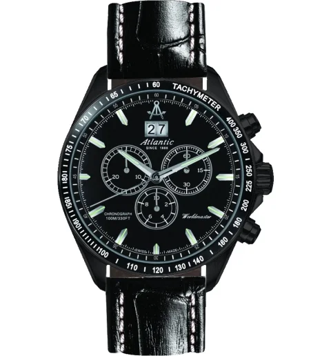 Atlantic 55460.46.62 с кожаным браслетом