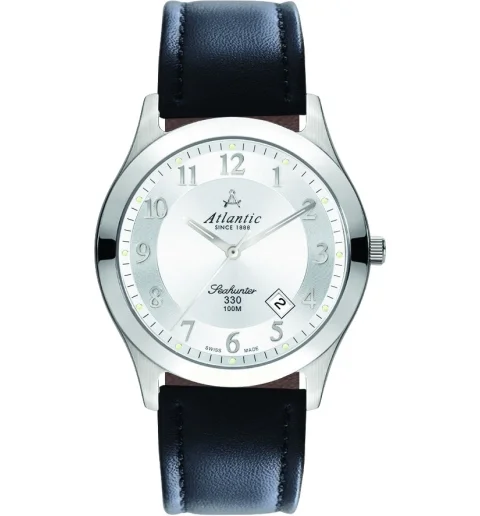 Atlantic 71360.41.23 с кожаным браслетом