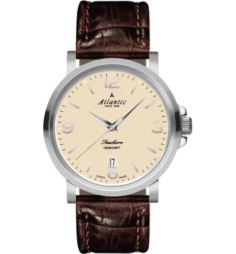 Atlantic 72360.41.95 с кожаным браслетом