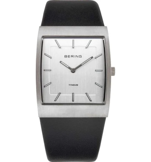 Bering 11233-400 с кожаным браслетом