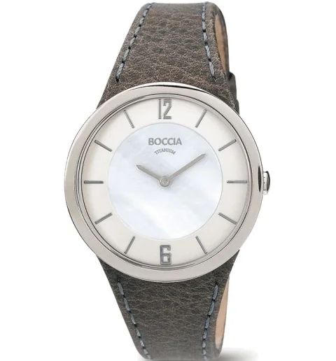 Boccia 3161-13 с кожаным браслетом