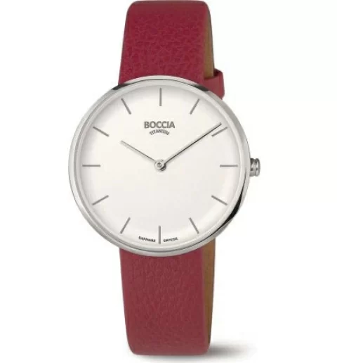 Женские Boccia 3327-01 с кожанным браслетом
