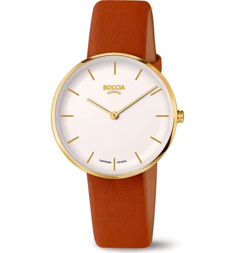 Женские Boccia 3327-03 с кожанным браслетом