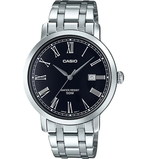 Мужские Casio Collection MTP-E149D-1B со стальным браслетом