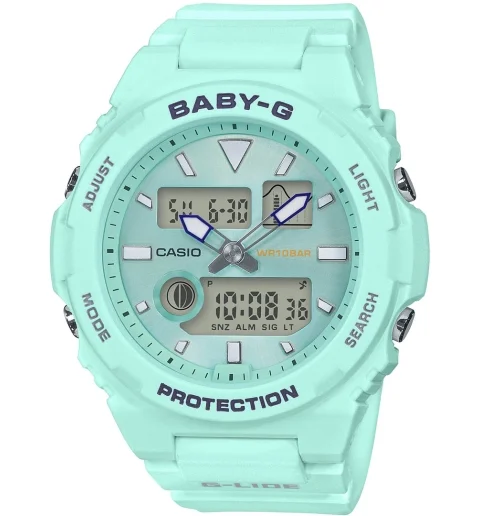 Женские водонепроницаемые часы Casio Baby-G BAX-100-3A