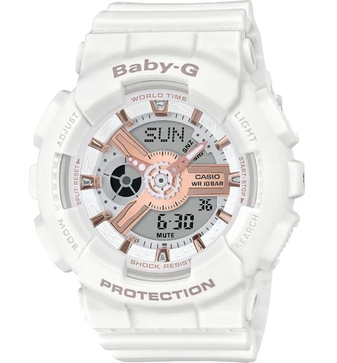 Женские Casio Baby-G BA-110RG-7A с подсветкой