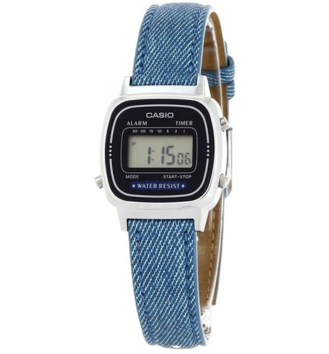 Квадратные часы Casio Collection LA-670WL-2A2
