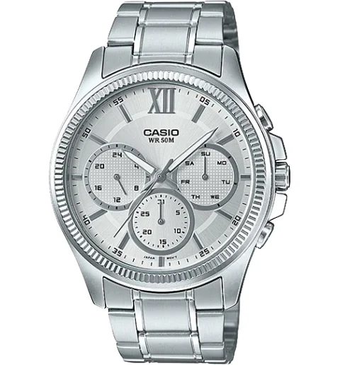 Мужские Casio Collection MTP-E315D-7A со стальным браслетом