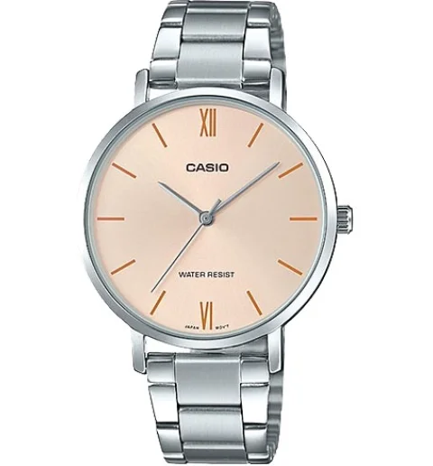Женские Casio Collection LTP-VT01D-4B с римскими цифрами