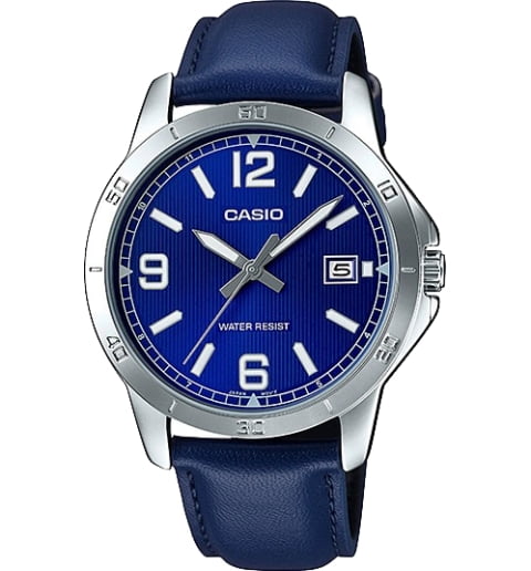 Водонепроницаемые часы Casio Collection MTP-V004L-2B
