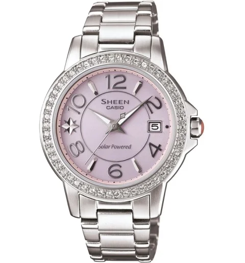 Женские Casio SHEEN SHE-4026SBD-4A на солнечных батареях