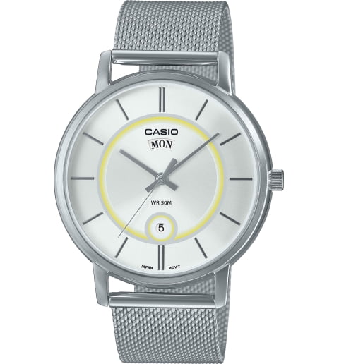 Часы Casio Collection MTP-B120M-7A с водонепроницаеомстью WR50m