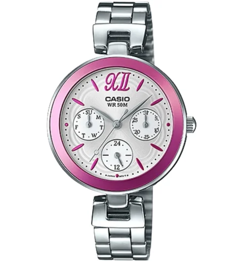 Женские Casio Collection LTP-E407D-4A с римскими цифрами