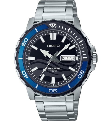 Водонепроницаемые часы Casio Collection MTD-125D-1A2