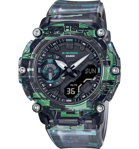 Часы Casio G-Shock GA-2200NN-1A с водонепроницаемостью WR20Bar