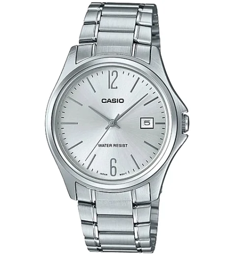 Мужские кварцевые часы Casio Collection MTP-1404D-7A с арабскими цифрами