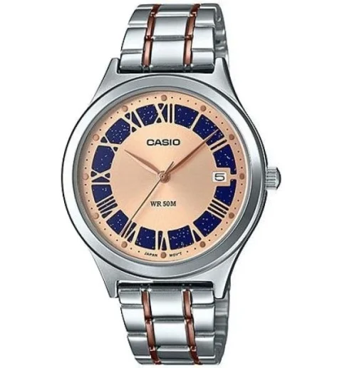 Женские Casio Collection LTP-E141RG-9A с римскими цифрами