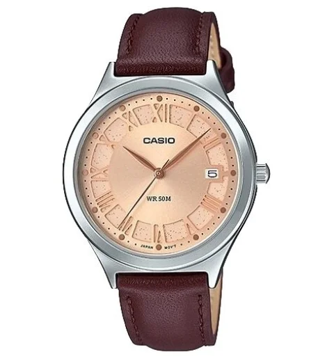 Женские Casio Collection LTP-E141L-5A с римскими цифрами