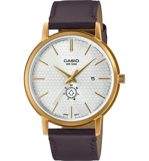 Часы Casio Collection MTP-B125GL-7A с водонепроницаеомстью WR50m