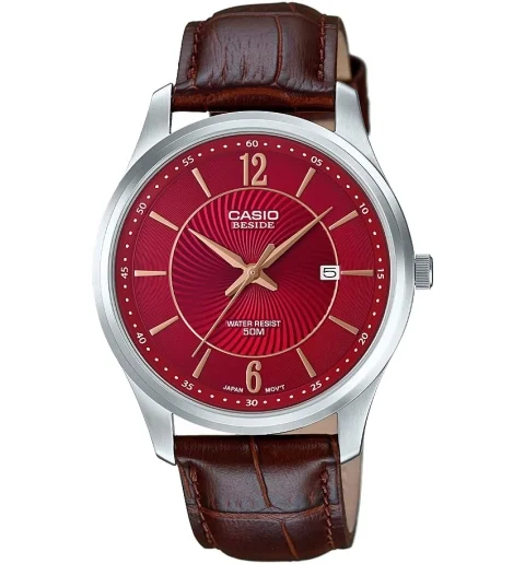 Мужские Casio Beside BEM-151L-4A с арабскими цифрами
