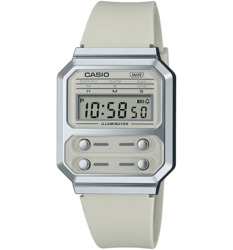 Часы Casio Collection A-100WEF-8A с будильником