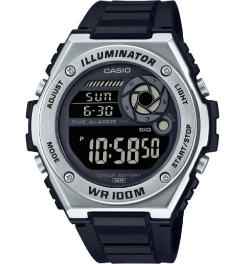 Водонепроницаемые часы Casio Collection MWD-100H-1B