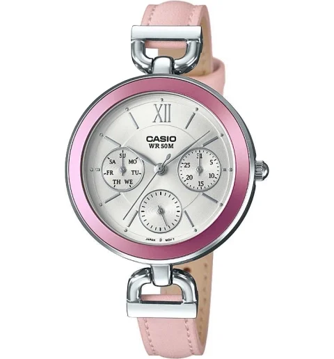 Женские Casio Collection LTP-E406L-4A с римскими цифрами