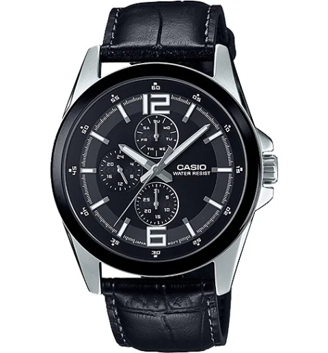 Мужские часы Casio Collection MTP-E306L-1A Quartz Water Resist