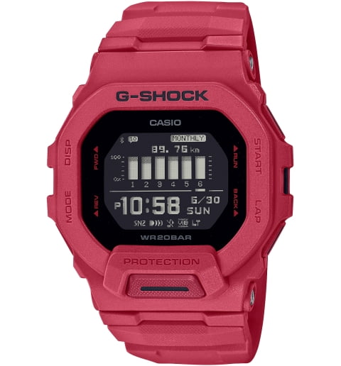 Casio G-Shock GBD-200RD-4E с GPS