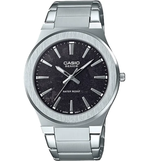 Мужские водонепроницаемые часы Casio BESIDE BEM-SL100D-1A