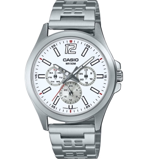 Часы Casio Collection MTP-E350D-7B с водонепроницаеомстью WR50m