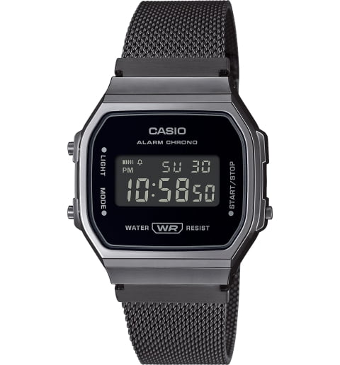 Часы Casio Collection A-168WEMB-1B с будильником