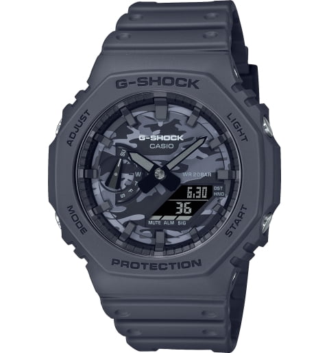 Часы Casio G-Shock GA-2100CA-8A с водонепроницаемостью WR20Bar