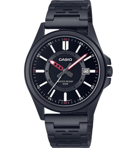 Часы Casio Collection MTP-E700B-1E с водонепроницаеомстью WR50m