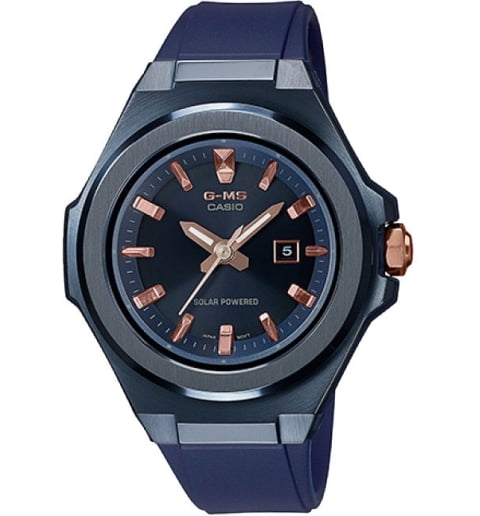 Часы Casio Baby-G MSG-S500G-2A2 с каучуковым браслетом