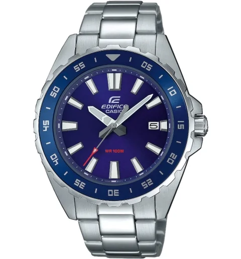 Часы Casio EDIFICE EFV-130D-2A с водонепроницаемостью 10 бар