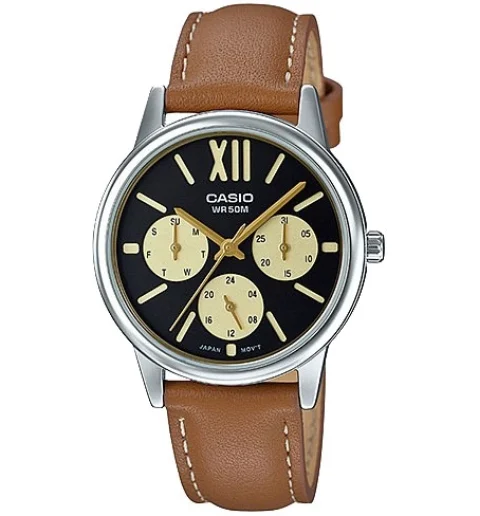 Женские Casio Collection LTP-E312L-5B с римскими цифрами
