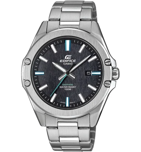 Мужские Casio EDIFICE EFR-S107D-1A со стальным браслетом
