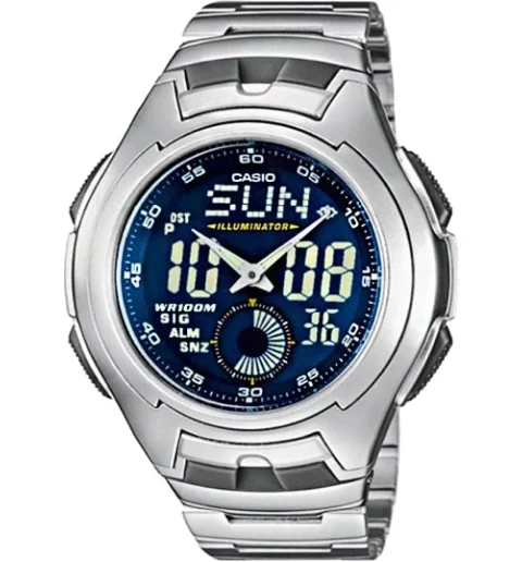 Casio Collection AQ-160WD-2B с секундомером