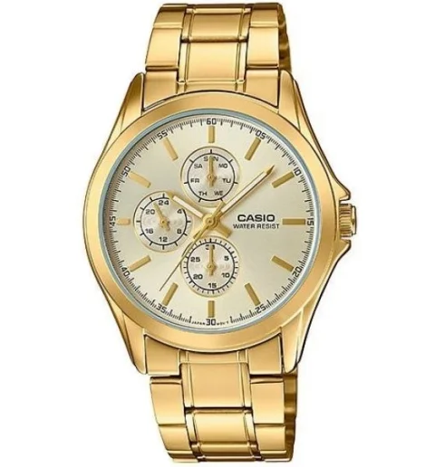 Мужские водонепроницаемые часы Casio Collection MTP-V302G-9A