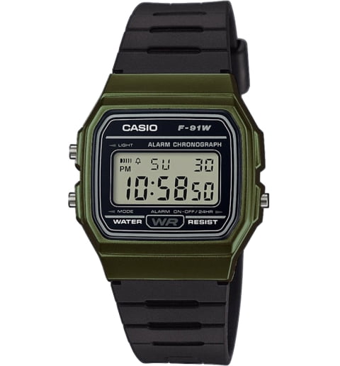 Дешевые часы Casio Collection F-91WM-3A