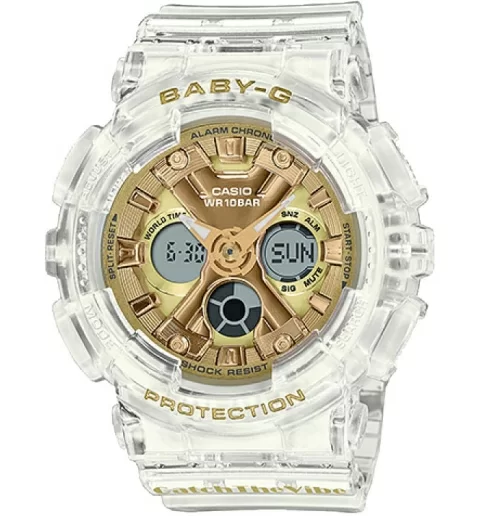 Часы Casio Baby-G BA-130CVG-7A с каучуковым браслетом