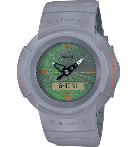 Часы Casio G-Shock AW-500MNT-8A с водонепроницаемостью WR20Bar