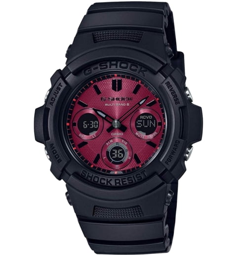 Часы Casio G-Shock AWG-M100SAR-1A с синхронизацией времени