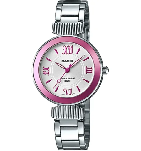 Женские Casio Collection LTP-E405D-4A с римскими цифрами