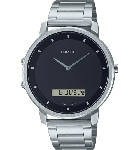 Часы Casio Collection MTP-B200D-1E с водонепроницаеомстью WR50m